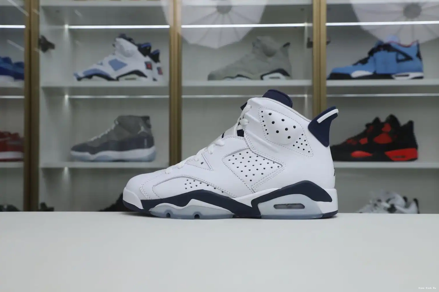 AIR 6 JORDAN MIDNIGHT Kimikick NAVY 0325